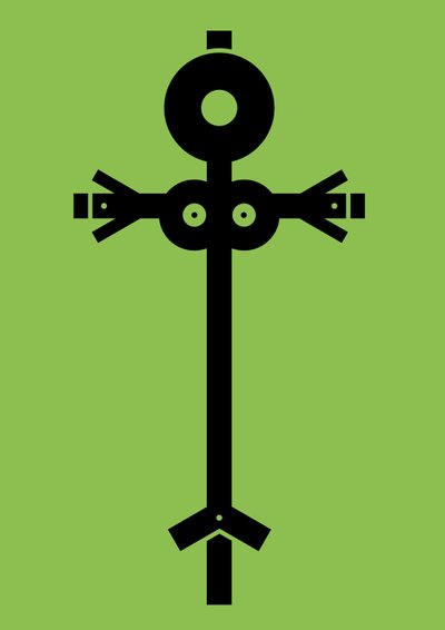 Crucifix Icon, 2005 by Thisisnotme Thisisnotme